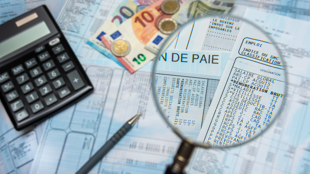 salaire feuille de pay